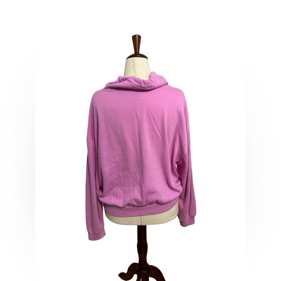 BUNDLE ITEM 3 for $25 Deal Victoria's Secret Pink Campus Long Sleeve Hoodie Pink - Picture 4 of 6